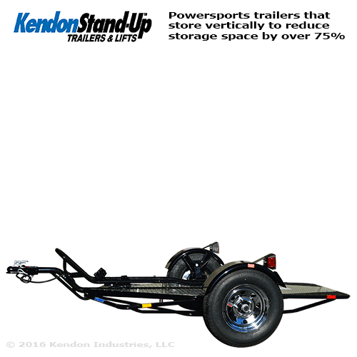 Stand-Up™ Utility Trailer Folding Multi-Purpose Utility Trailers